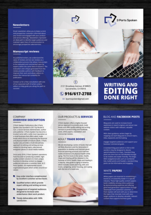 Brochure Design by ecorokerz for this project | Design: #17875846