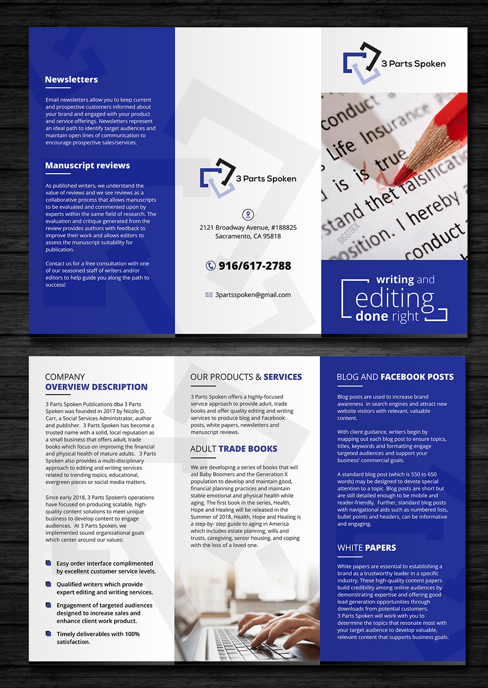 Brochure Design by ecorokerz for this project | Design #17910323