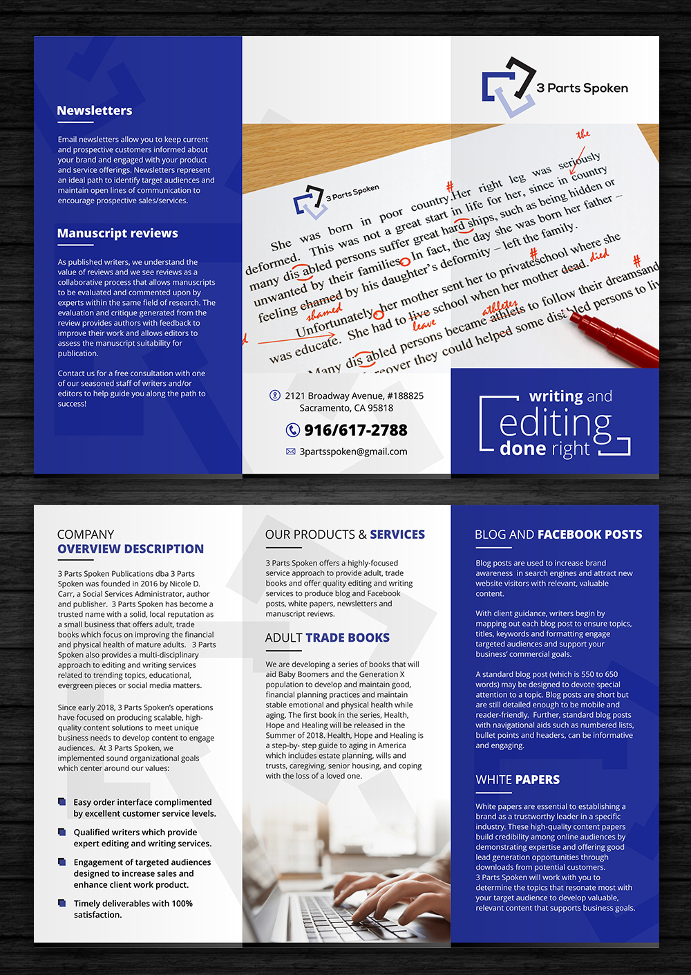 Brochure Design by ecorokerz for this project | Design #17920783