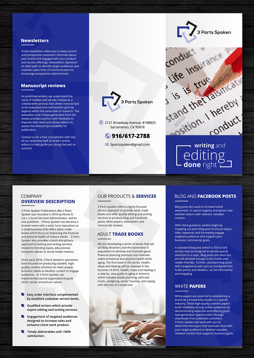 Brochure Design by ecorokerz for this project | Design #17920784