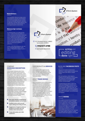 Brochure Design by ecorokerz for this project | Design: #17920784