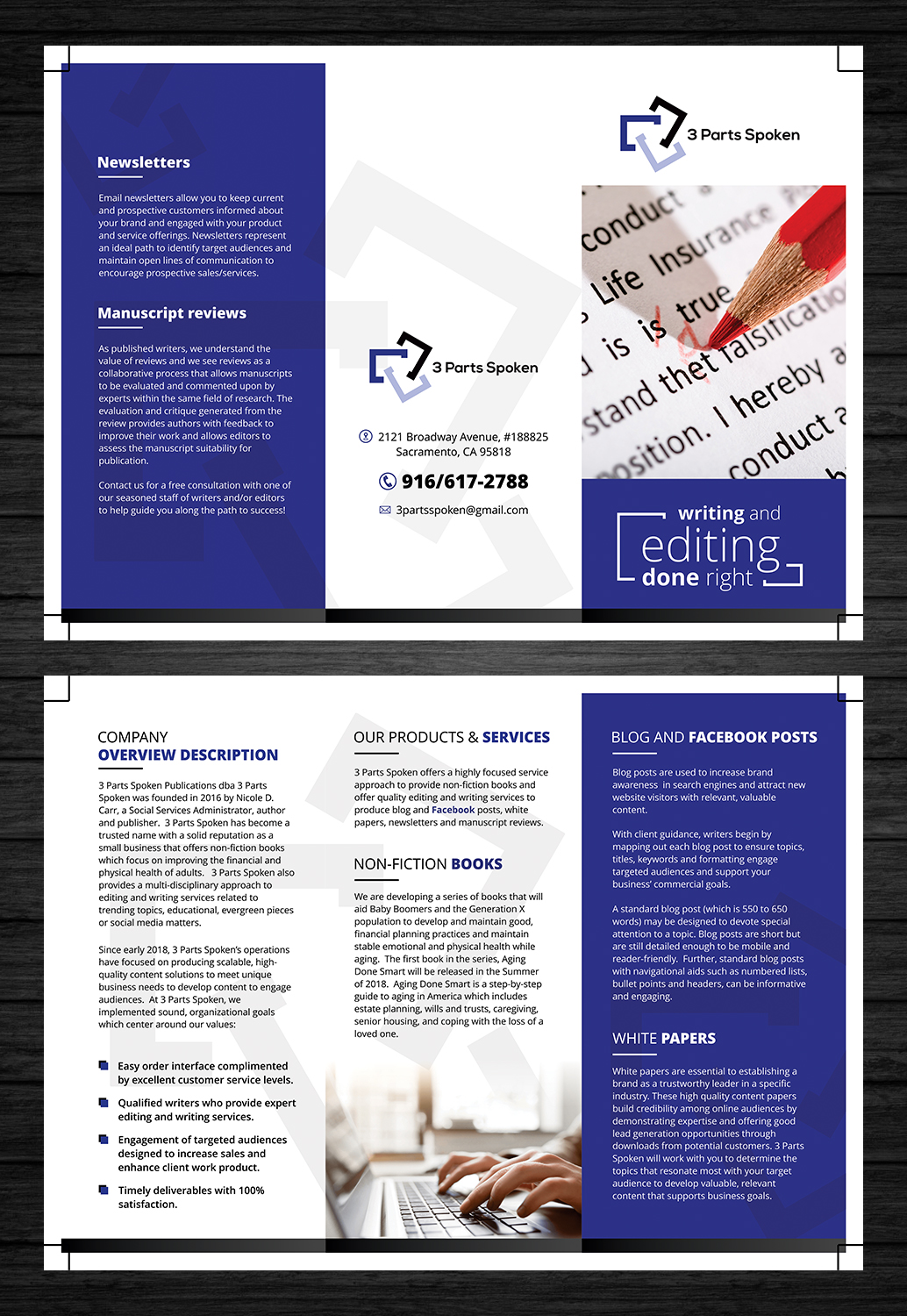 brochure topic