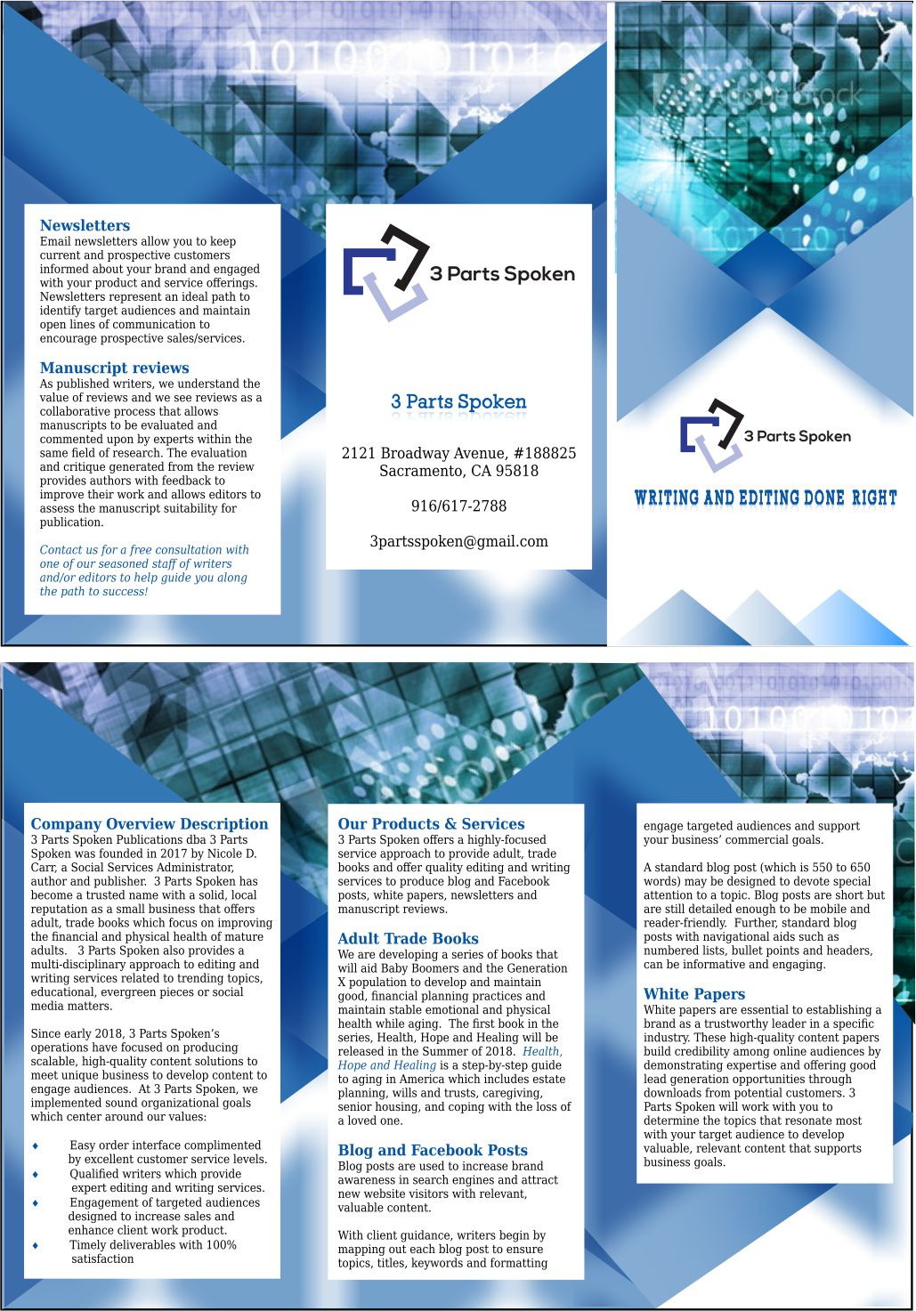 brochure topic