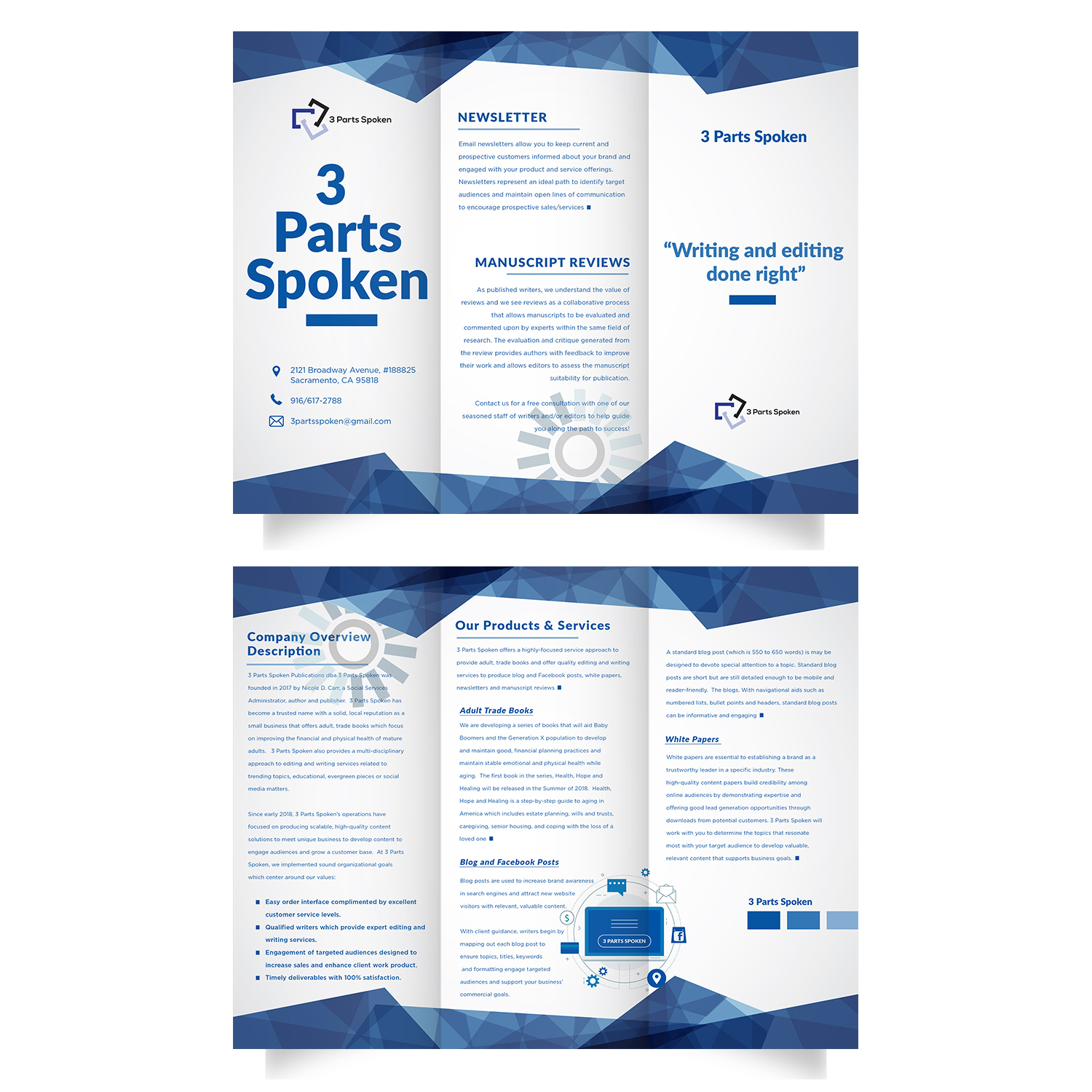 Brochure Design by aaidesign for this project | Design #17866549