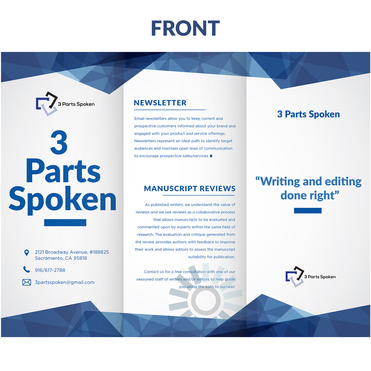 Brochure Design by aaidesign for this project | Design #17866550