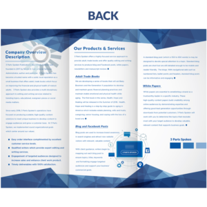 Brochure Design by aaidesign for this project | Design: #17866551