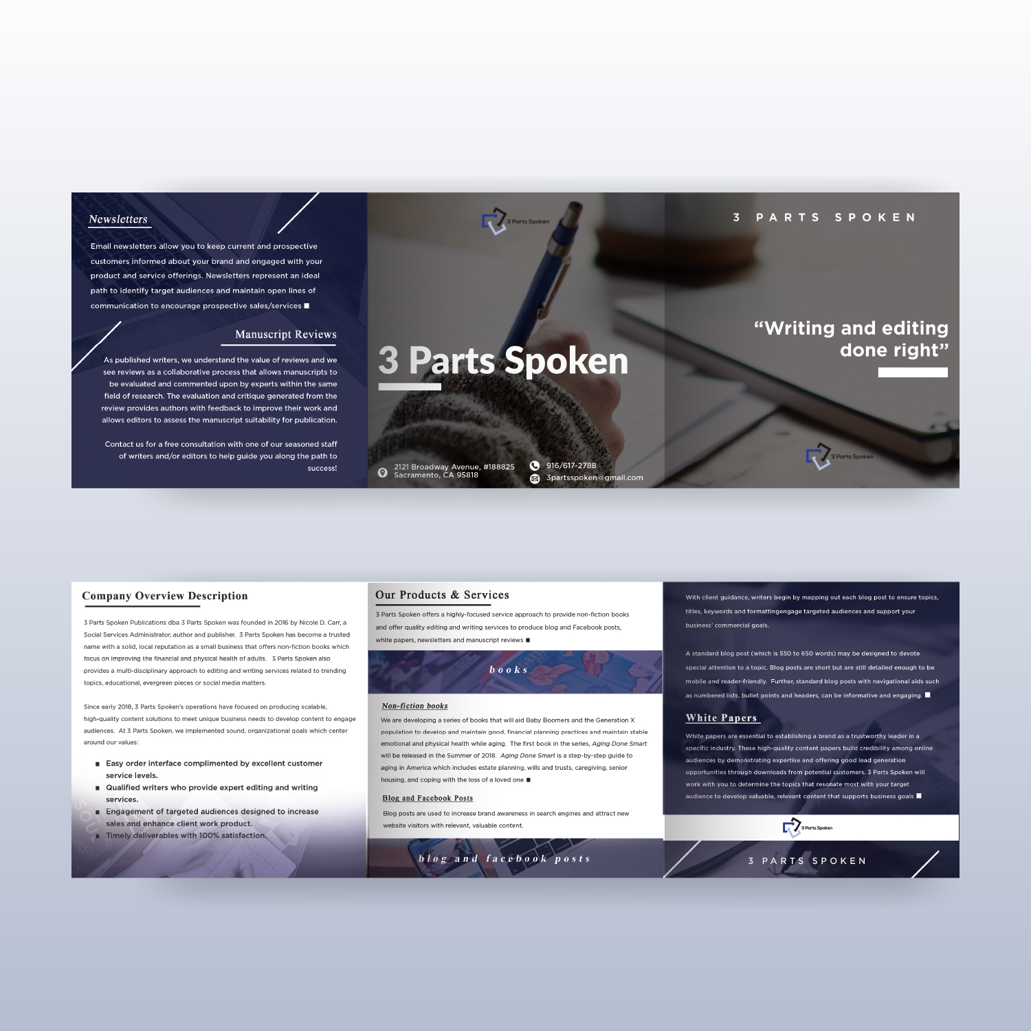 Brochure Design by aaidesign for this project | Design #17966229