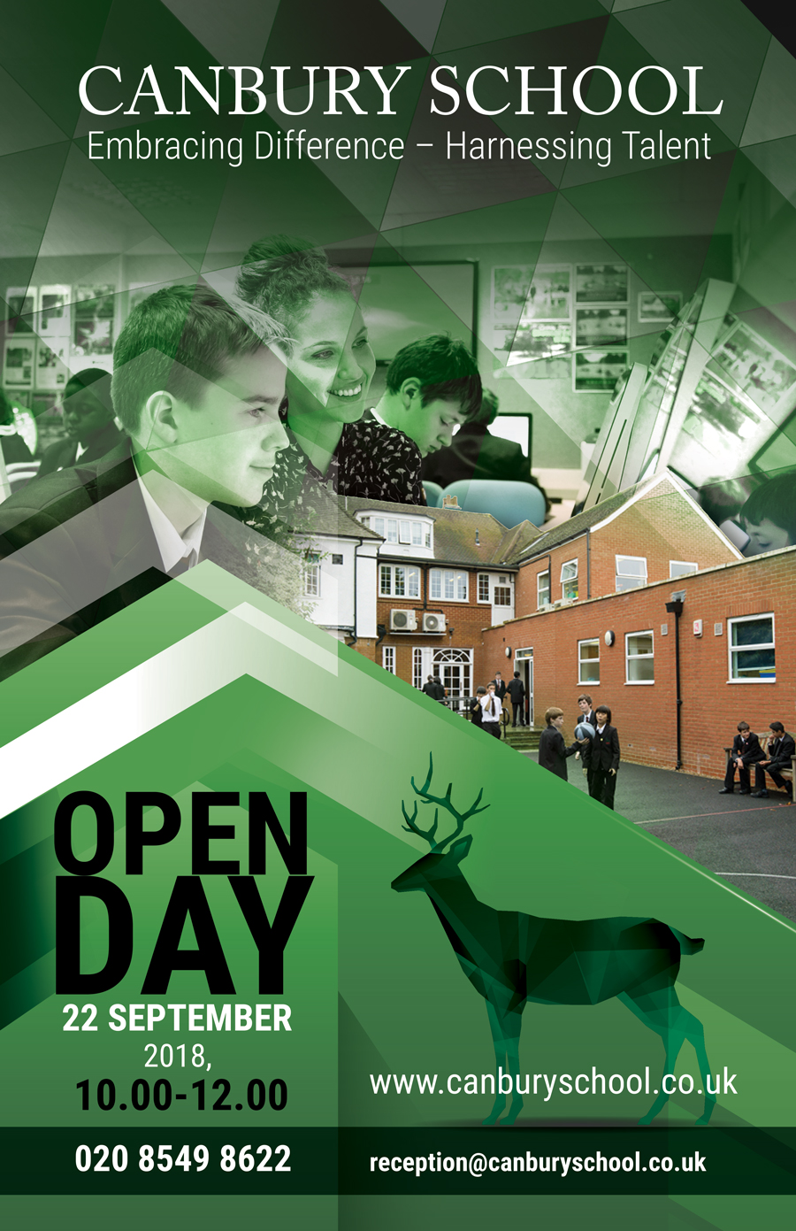 Banner Ad Design by uk for Canbury School | Design #17914228