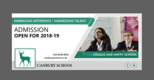 Banner Ad Design by Alexandar for Canbury School | Design: #17887995