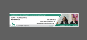 Independent School Recruitment Banner | Banner-Design von Alexandar