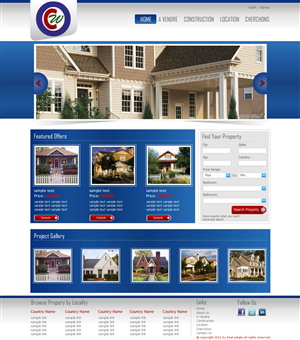 Web-Design von Mahe Bhag für dieses Projekt | Design: #650933
