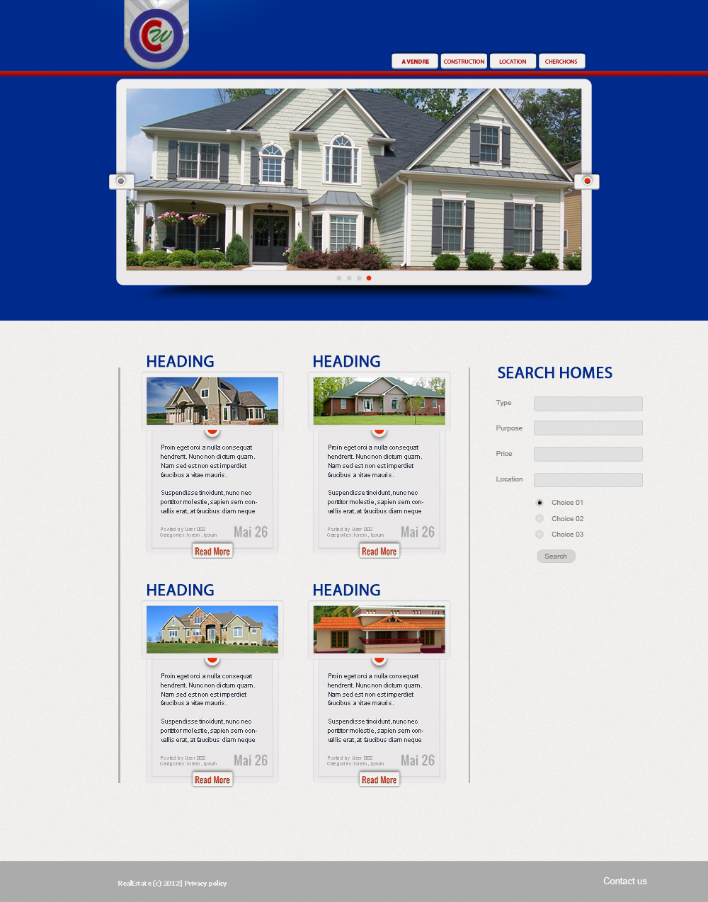 Web Design by susi007 for this project | Design #642473