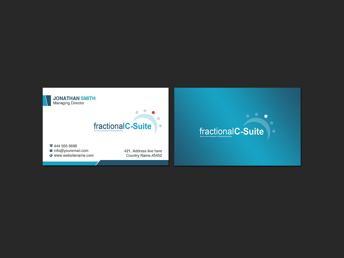 Business Card Design by Creations Box 2015 for Rob Underwood LLC | Design #17873043