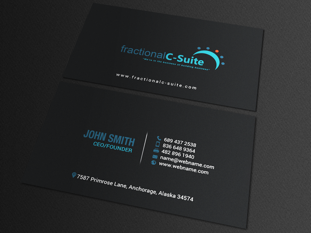 Business Card Design by chandrayaan.creative for Rob Underwood LLC | Design #17866157