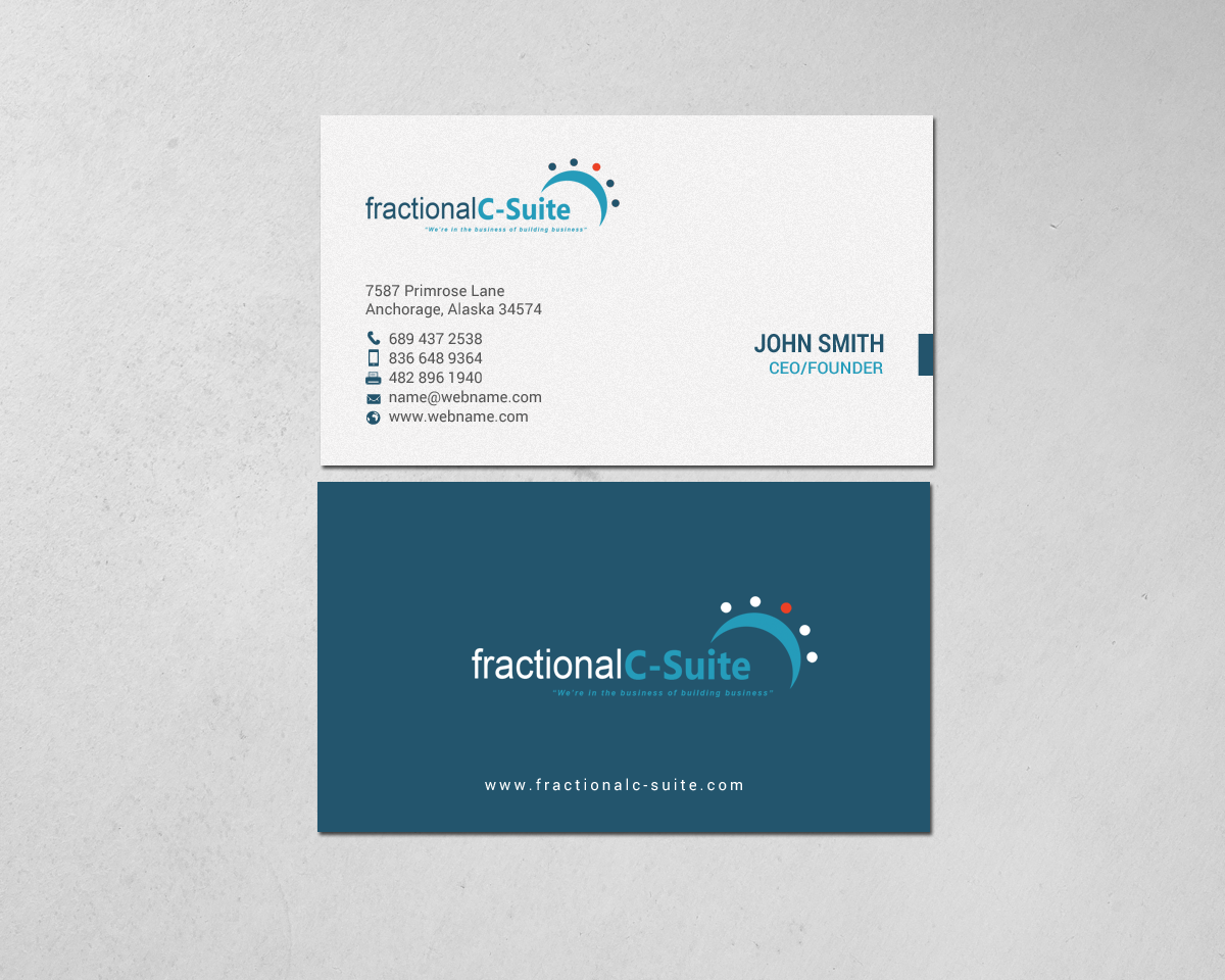 Business Card Design by chandrayaan.creative for Rob Underwood LLC | Design #17866382