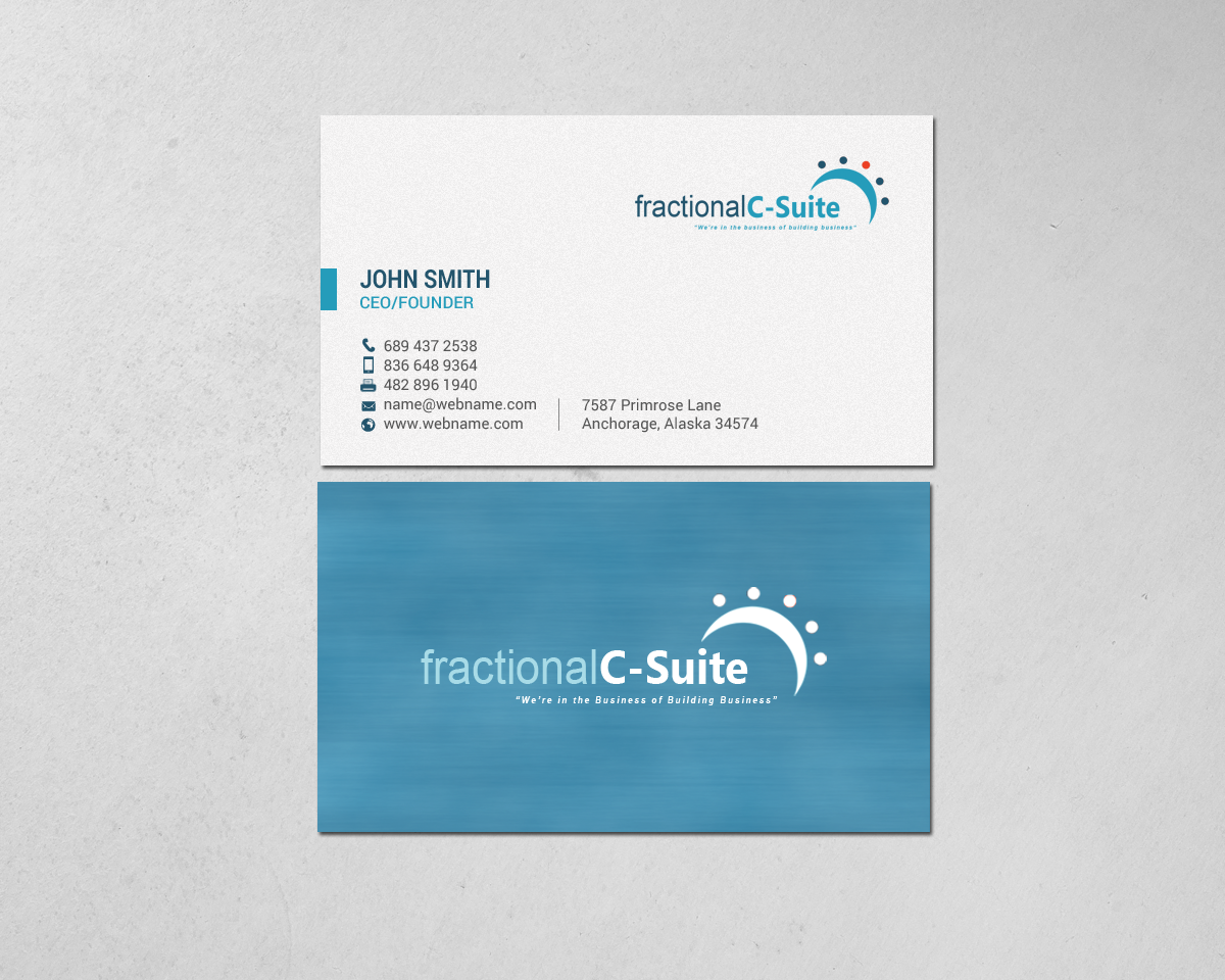 Business Card Design by chandrayaan.creative for Rob Underwood LLC | Design #17867372