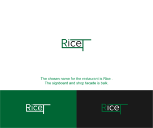 Logo Design by DyzDesign for Rice | Design #17874747