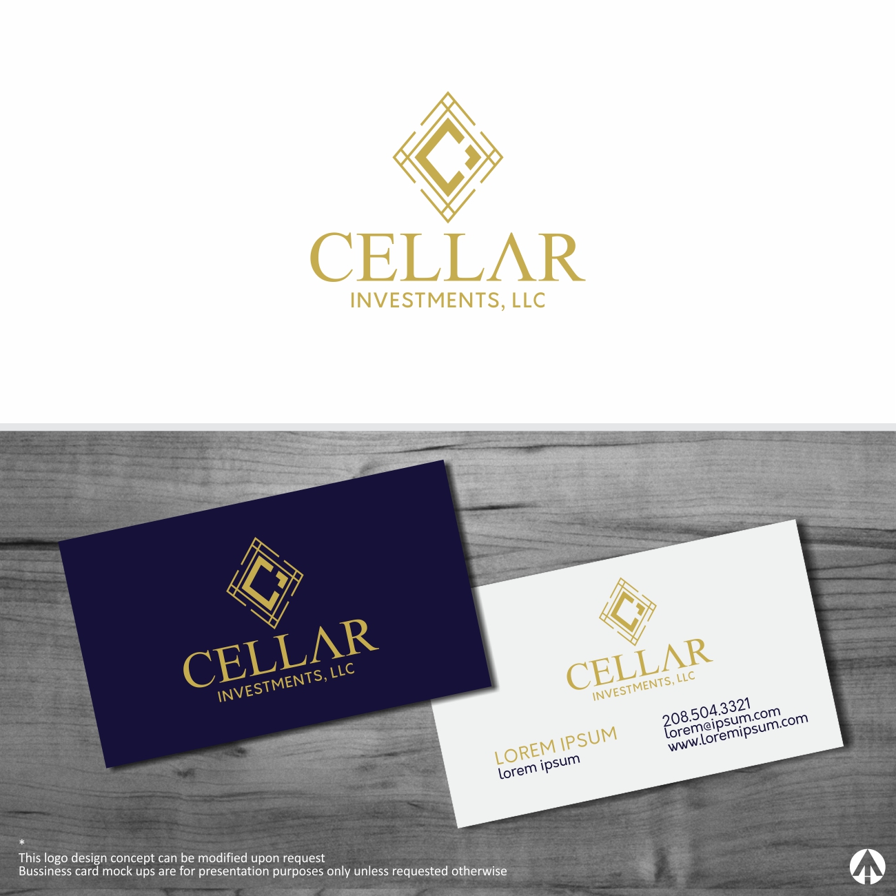 Logo-Design von MBARO für Cellar Investments, LLC | Design #18130856