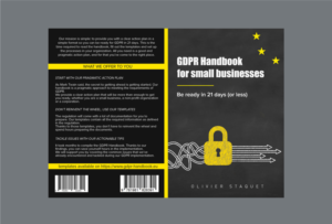 GDPR Handbook for small businesses | Book Cover Design by Milos Jovic