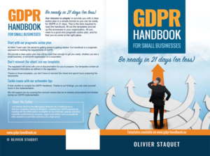GDPR Handbook for small businesses | Book Cover Design by elenaivanova