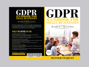 GDPR Handbook for small businesses | Book Cover Design by Aurora:)