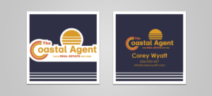 The Coastal Agent | Business Card Design by Sandaruwan
