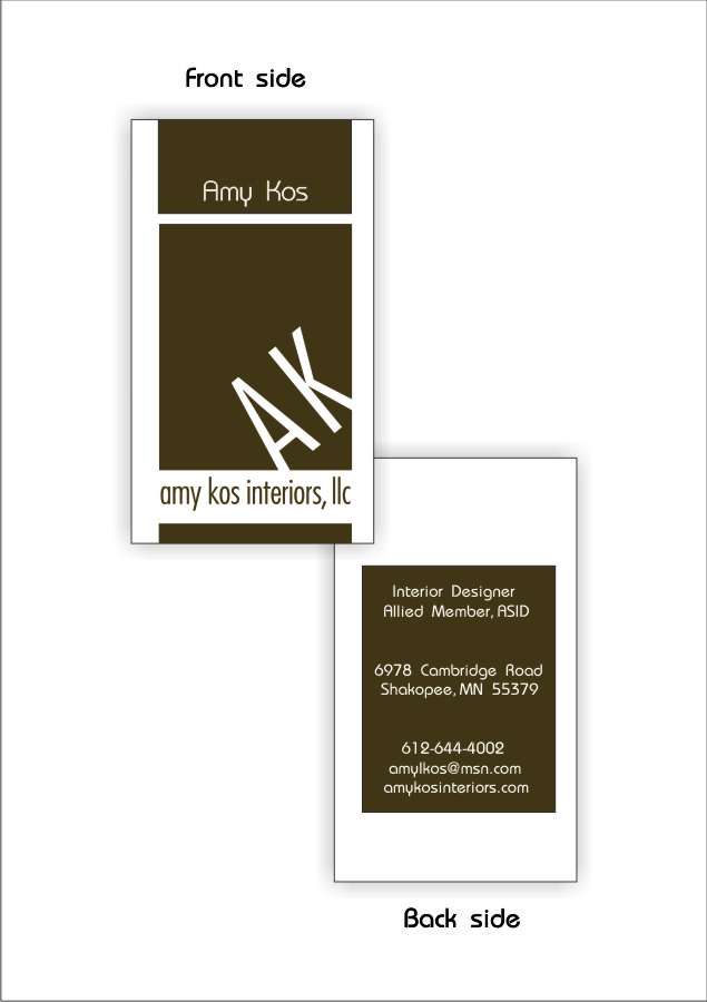 Business Card Design by Kajal Gala for this project | Design #642404