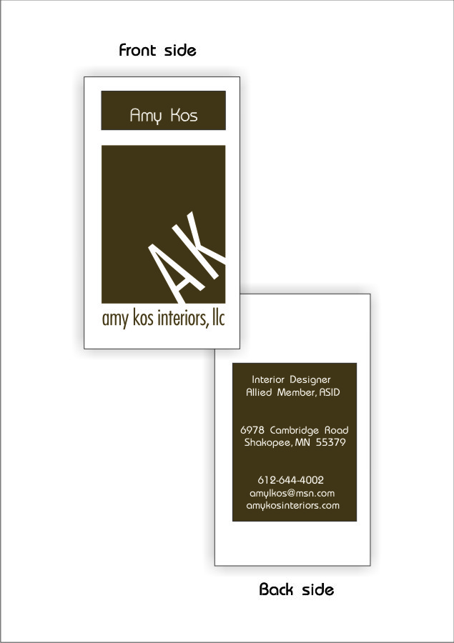 Business Card Design by Kajal Gala for this project | Design #642410