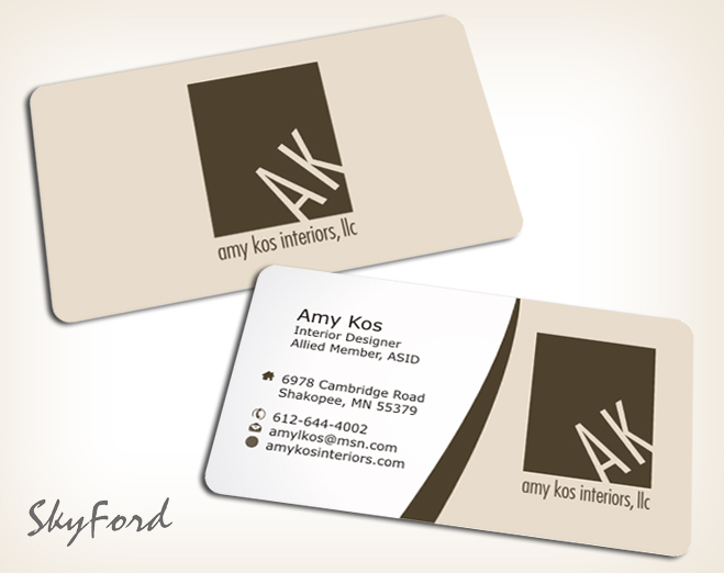 Business Card Design by SKYdesign for this project | Design #642358