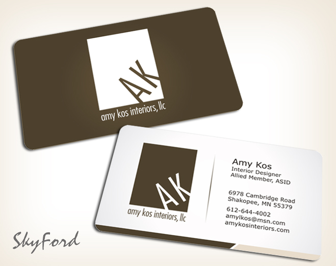 Business Card Design by SKYdesign for this project | Design #642361