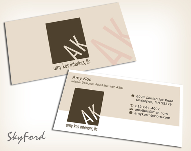 Business Card Design by SKYdesign for this project | Design #642363