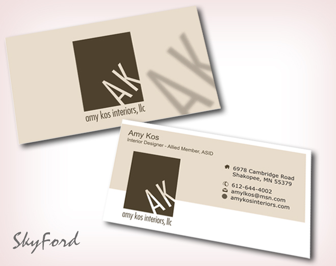 Diseño de Tarjeta de Presentación por SKYdesign para este proyecto | Diseño #642808