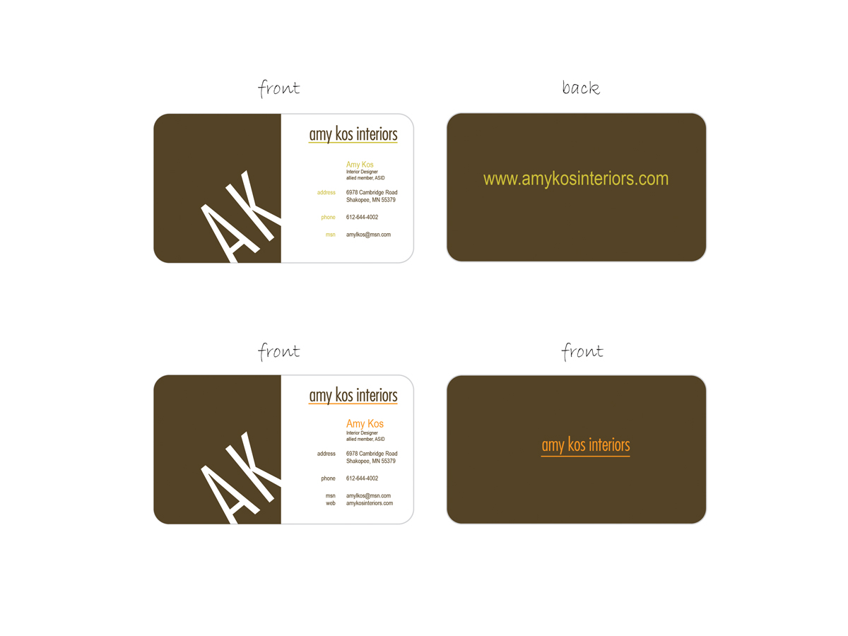 Diseño de Tarjeta de Presentación por ievaplaude para este proyecto | Diseño #643025