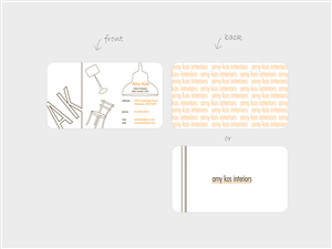 Business Card Design by ievaplaude for this project | Design #644255