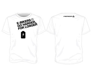 Cool E-Bike T-shirt Design that's a bit fun  | Diseño de Camiseta por duskpro79