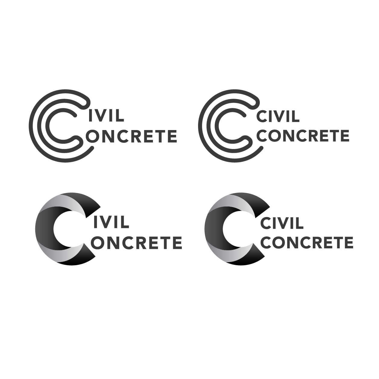Logo Design by Kimh for Civil Concrete Ltd | Design #18259555