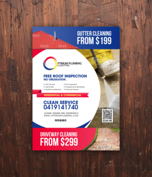 Flyer Design by chandrayaan.creative for Optimum Plumbing & Gasfitting | Design #17888926