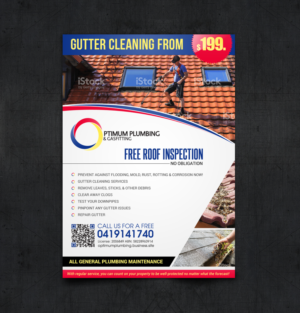 Flyer Design by chandrayaan.creative for Optimum Plumbing & Gasfitting | Design: #17923807