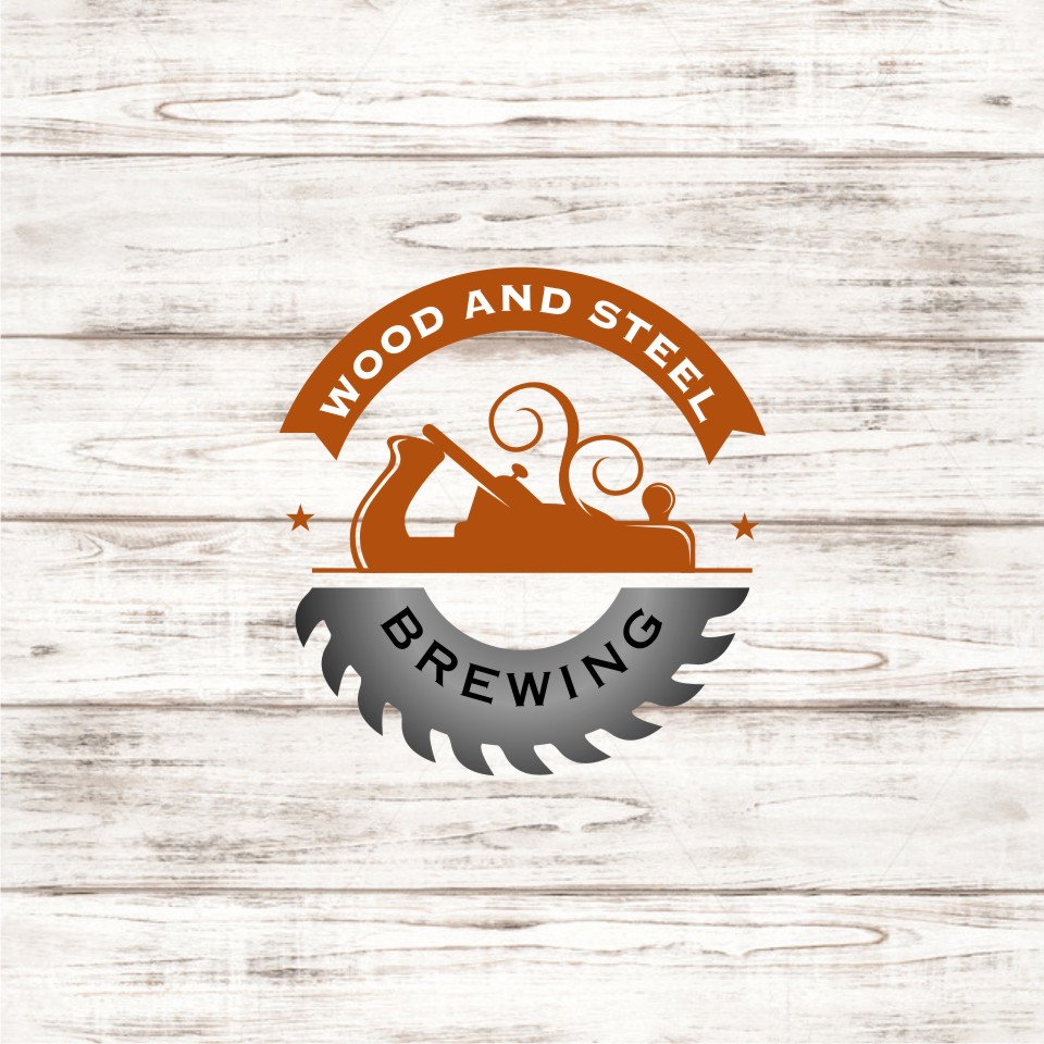 Design de Logo par creative.bugs pour Wood and steel brewing | Design #17868727
