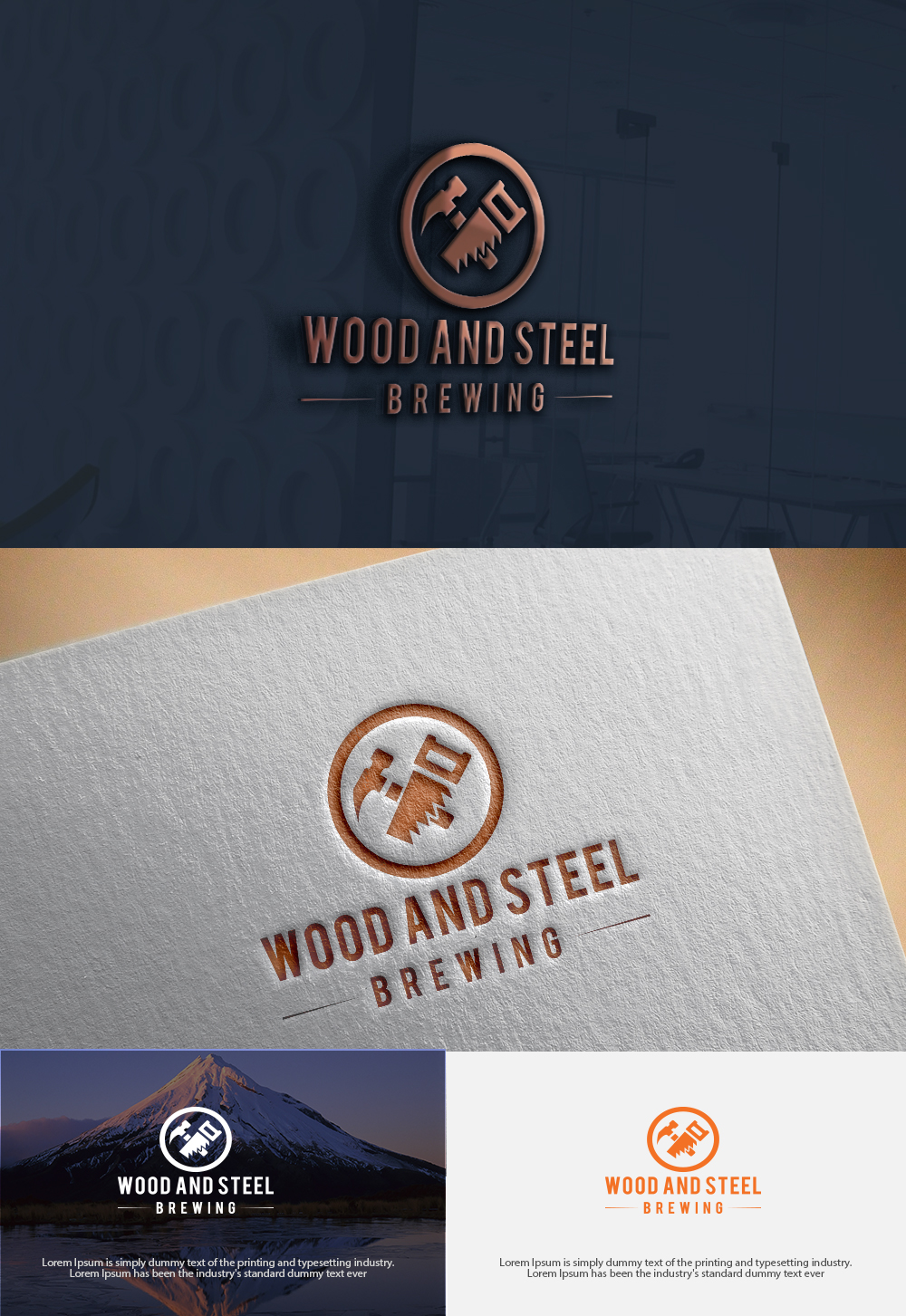 Design de Logo par dr ghulam mustafa sahab pour Wood and steel brewing | Design #17923565