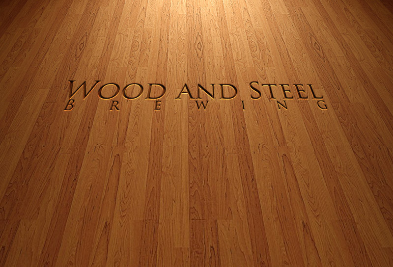 Logo Design by shimu 3 for Wood and steel brewing | Design #17887855
