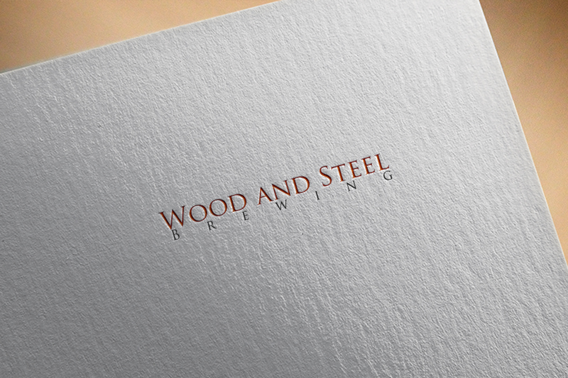 Logo Design by shimu 3 for Wood and steel brewing | Design #17887856