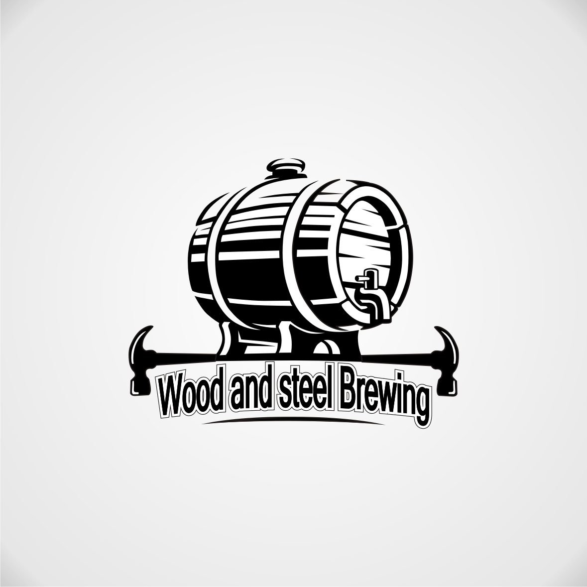 Logo Design by SATRIO for Wood and steel brewing | Design #17874942