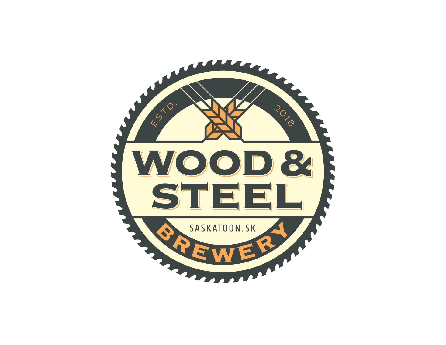 Logo Design by zoran for Wood and steel brewing | Design #17908949