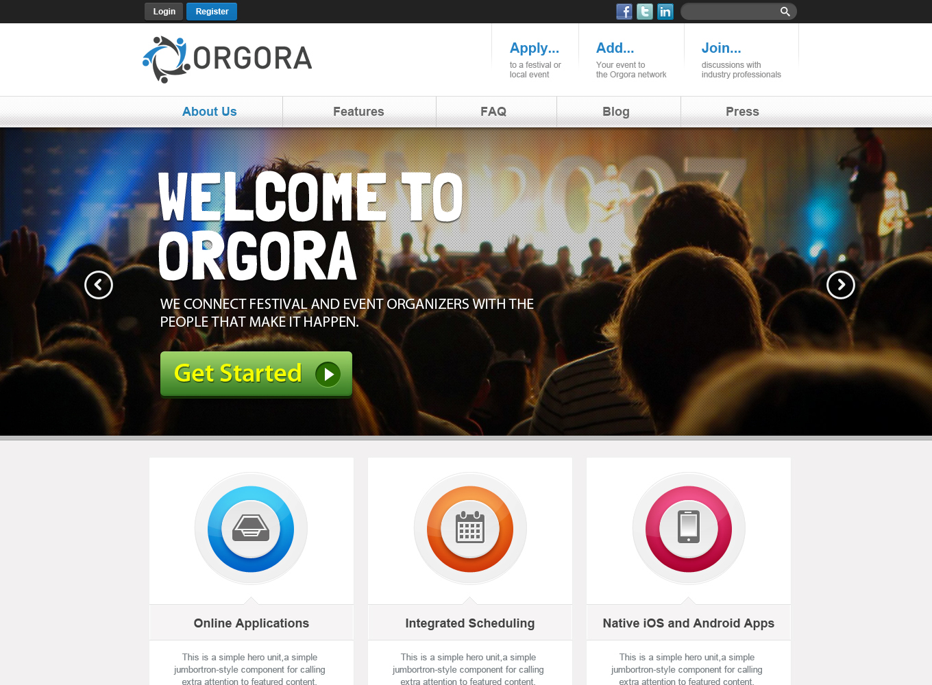 Web Design by looptriks for this project | Design #2773799