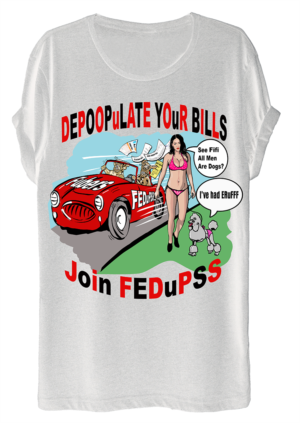 Flying Bills | Diseño de Camiseta por dundun