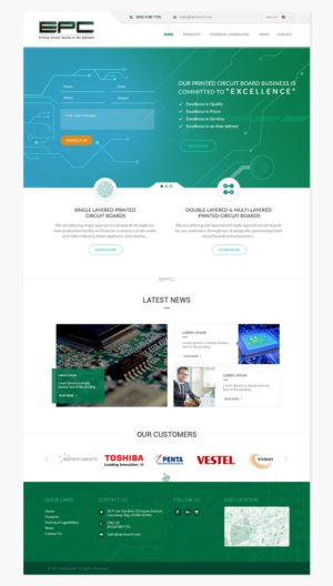 Web Design by primarydesigner2k9 for this project | Design #17917036