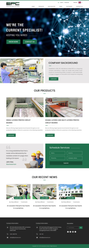 Web Design by Dream Logo Design for this project | Design #17922350
