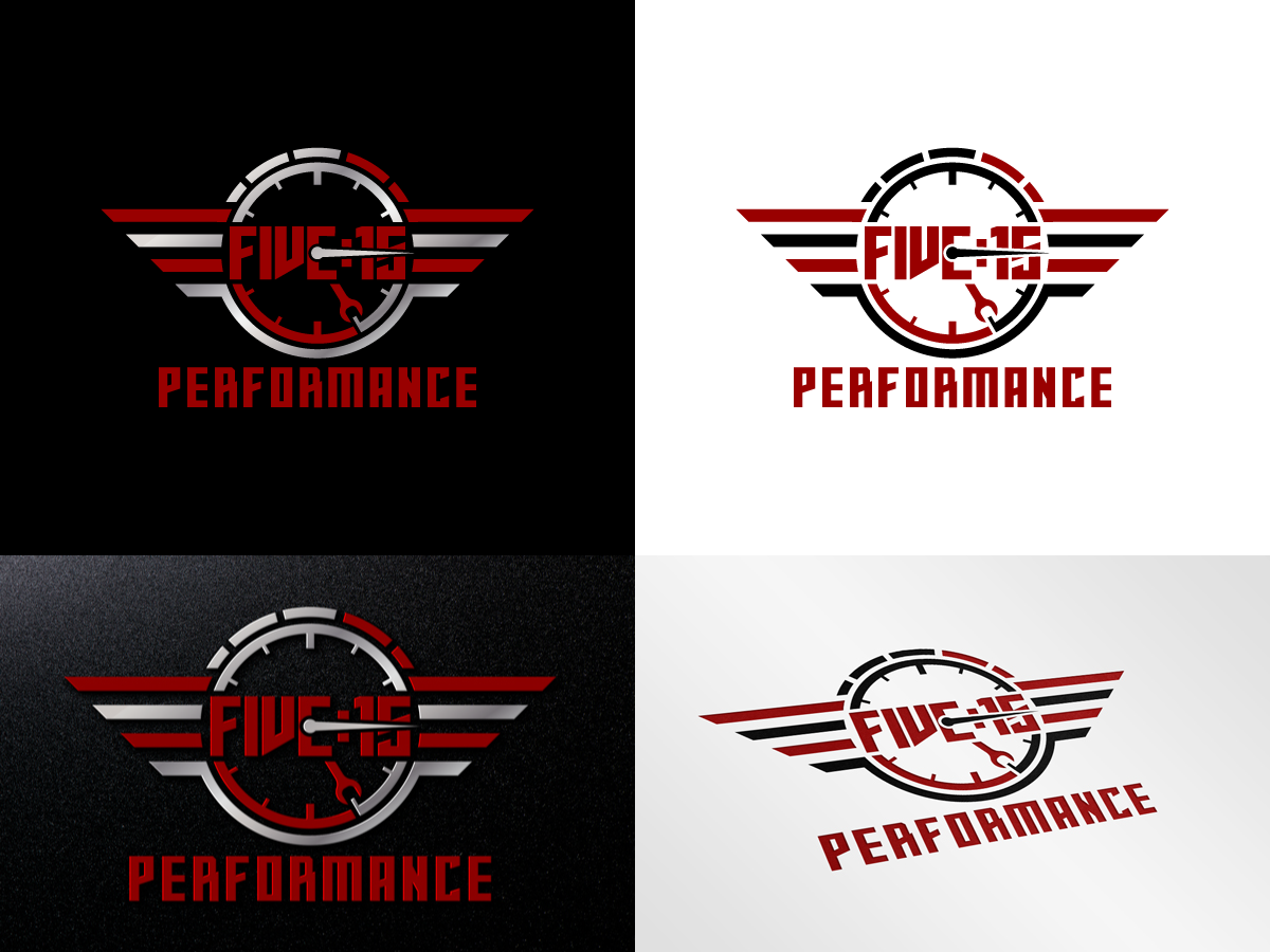 Logo Design by mr.stanche for FIVE15 Performance | Design #17894776