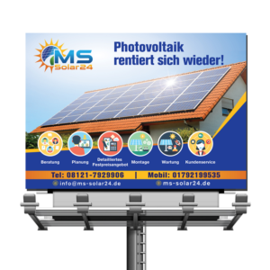 Billboard Design by mmmarif1982 for MS-Solar24 | Design #17877145